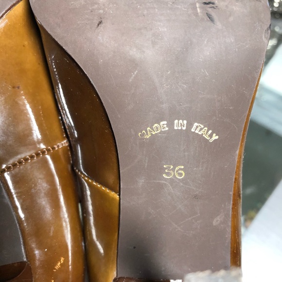 ALDO Brown Pointed Toe Heels Women’s Shoes - Picture 7 of 8